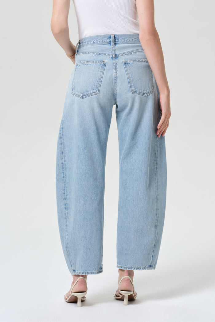 Agolde denim Luna pieced jean light blue addition | Pipe and Row Seattle