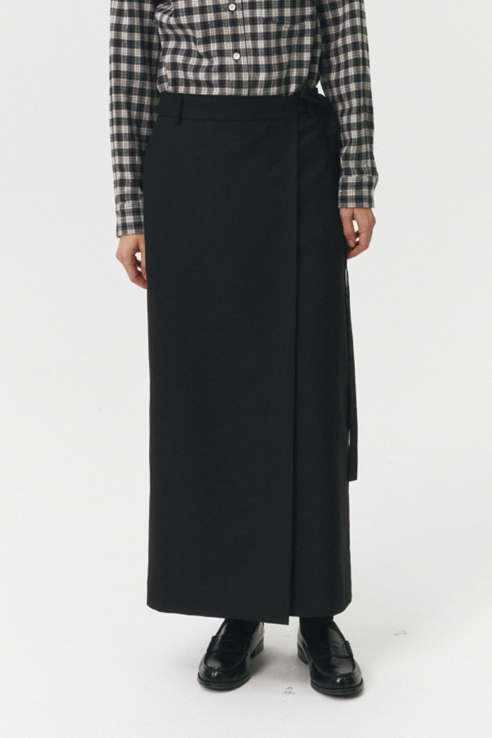 MAXI TIE SKIRT