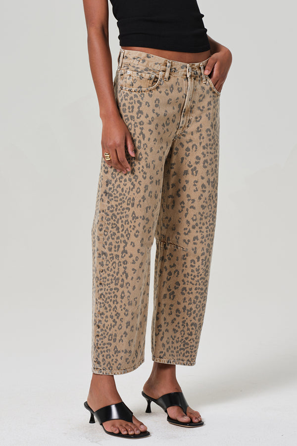 Citizens of Humanity Miro jean natural cheetah print denim PIPE