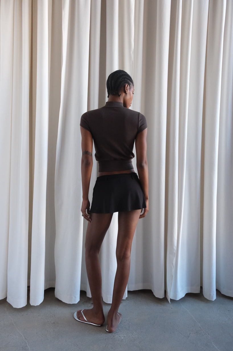 BELTED ARIA MINI SKORT