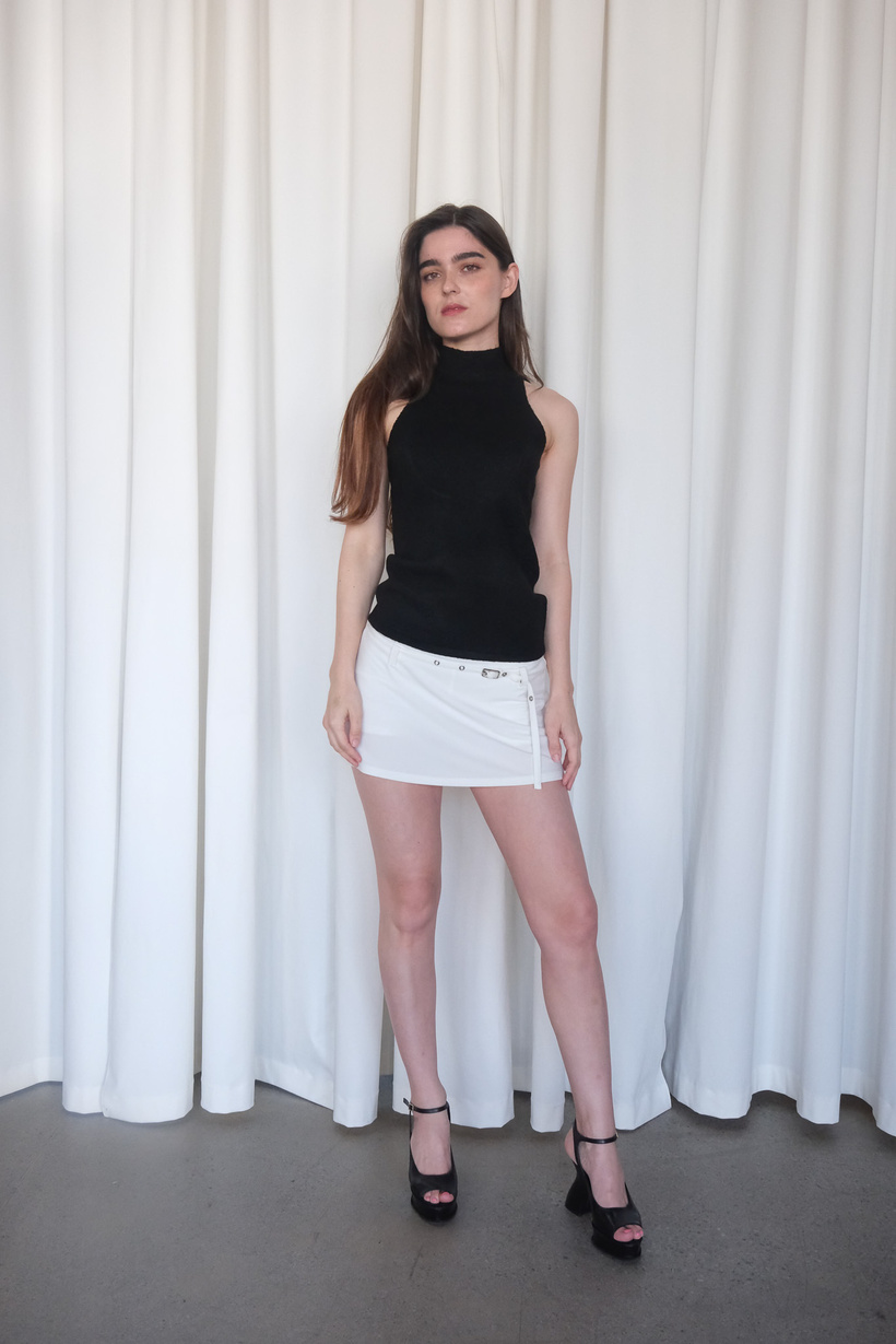 BELTED ARIA MINI SKORT