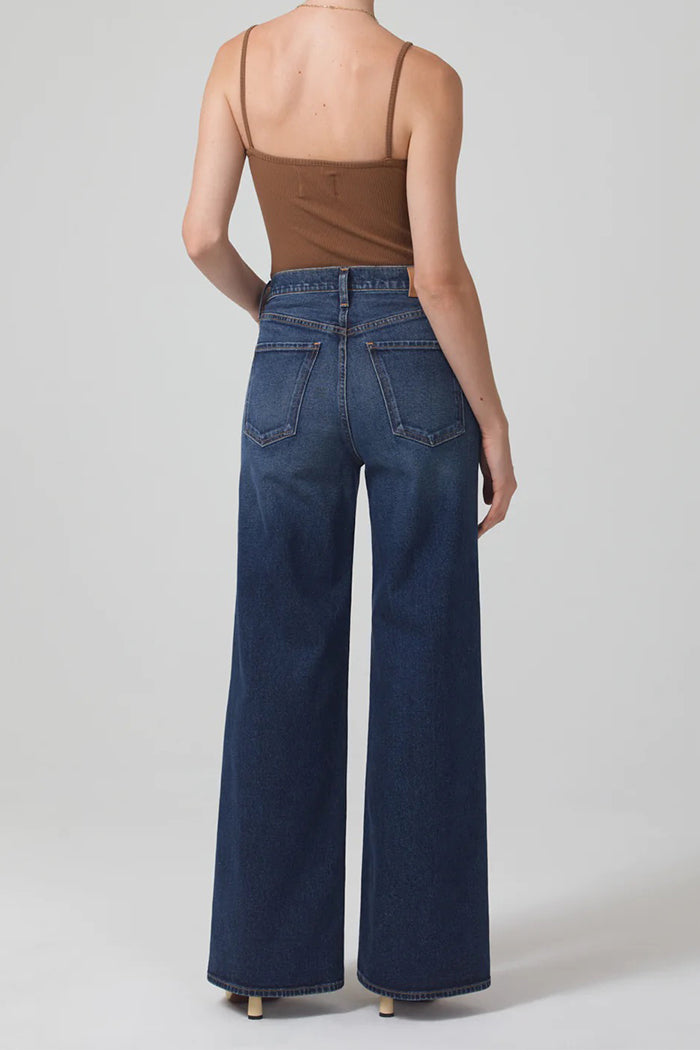 Citizens of Humanity Paloma wide leg baggy jean everdeen dark indigo | PIPE AND ROW