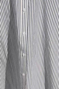 Le Bon Shoppe light weight Owen shirt denim white stripe slightly oversized | Pipe and Row Seattle boutique