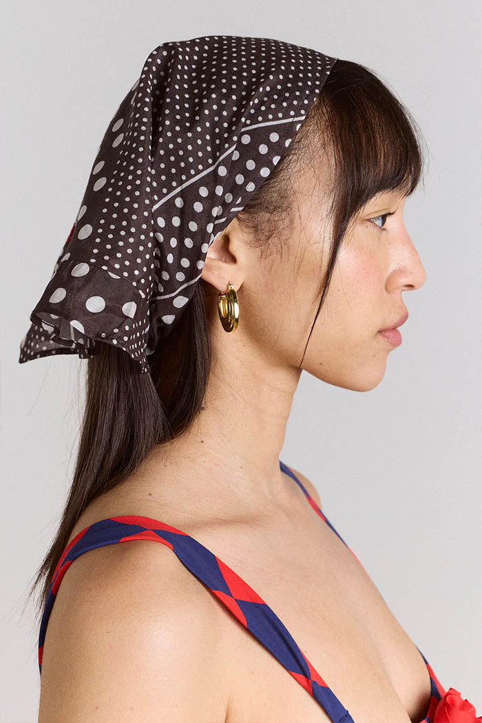 FRILL EDGE HEADSCARF
