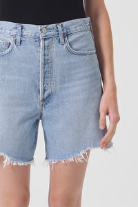 Agolde Stella cut off shorts high waist relaxed leg  Agreement | Pipe and Row