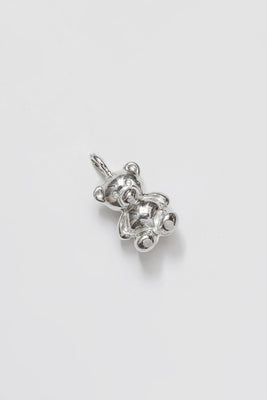 Wolf Circus Teddy Bear Charm sterling silver | Pipe and Row Seattle Fremont