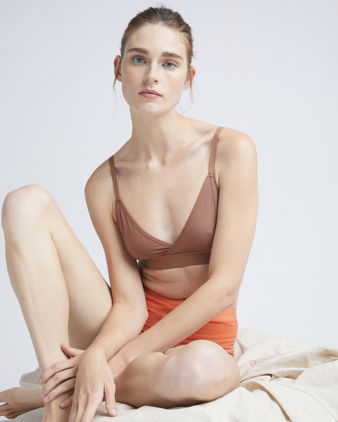 Richer Poorer classic bralette latte brown | Pipe and Row boutique Seattle