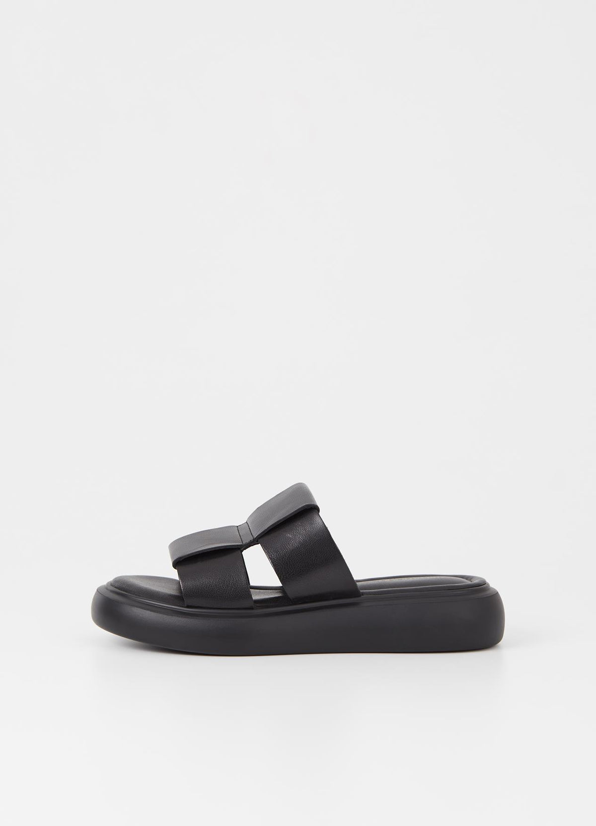 Vagabond woven look Blenda slide black leather | Pipe and Row Seattle ...