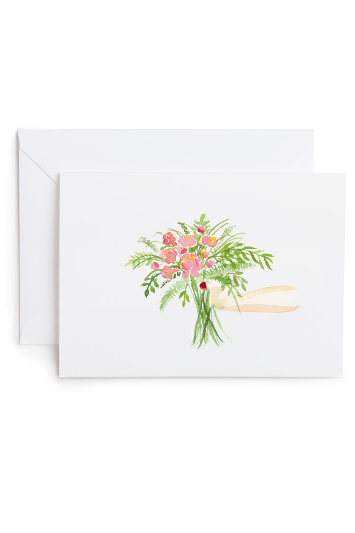 GIFT OF FLOWERS CARD