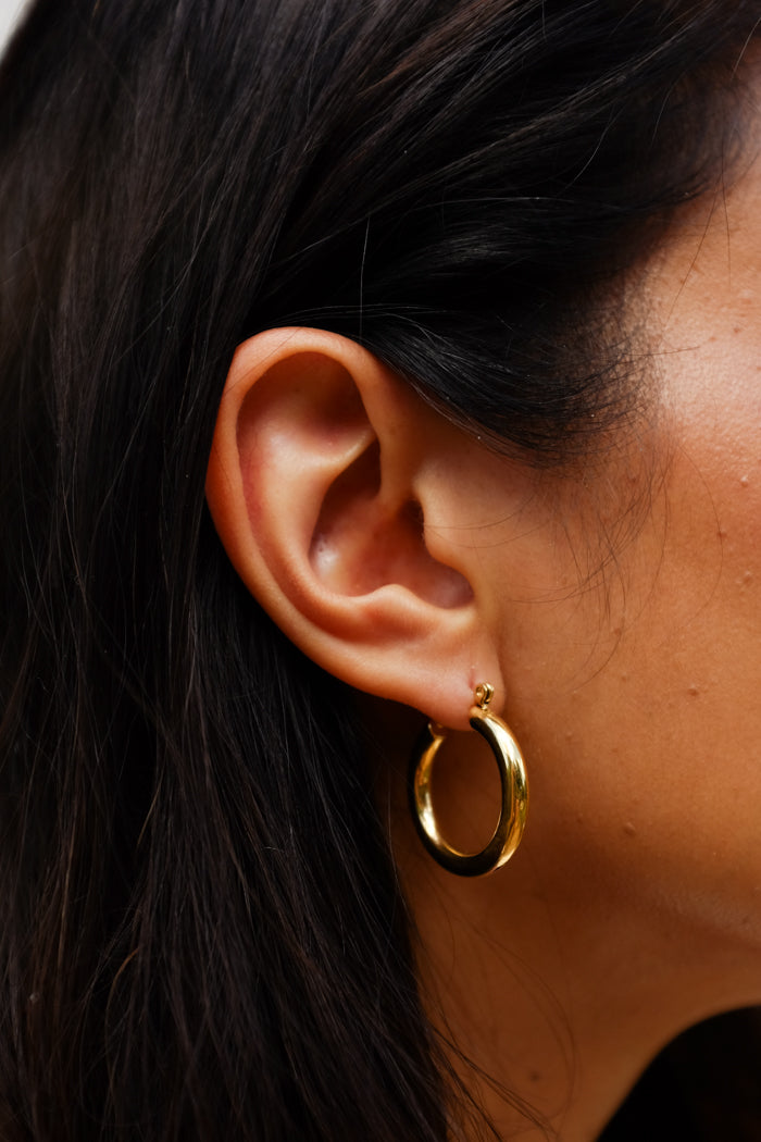 THICK MAYSON HOOPS GOLD