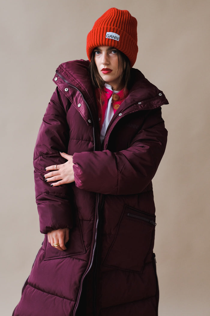 TECH PUFFER OVERSIZED COAT