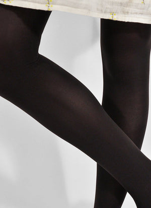 Olivia premium tights nearly black swedish stockings | pipe and row