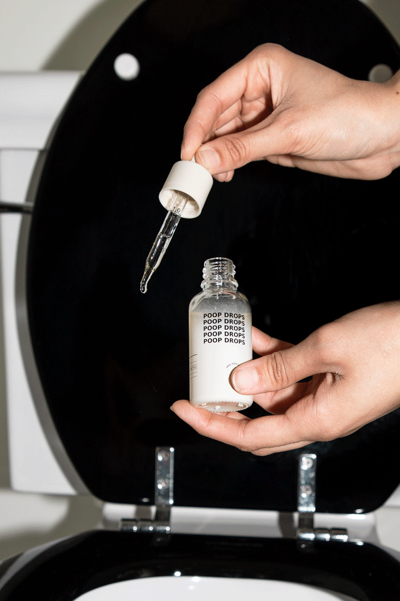 POOP DROPS SMILEY FACE GARDEN PIPE AND ROW