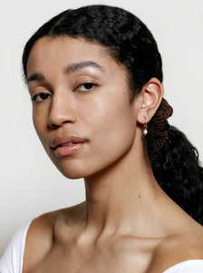 Wolf Circus freshwater dainty small Pearl Hoops | Pipe and Row Seattle