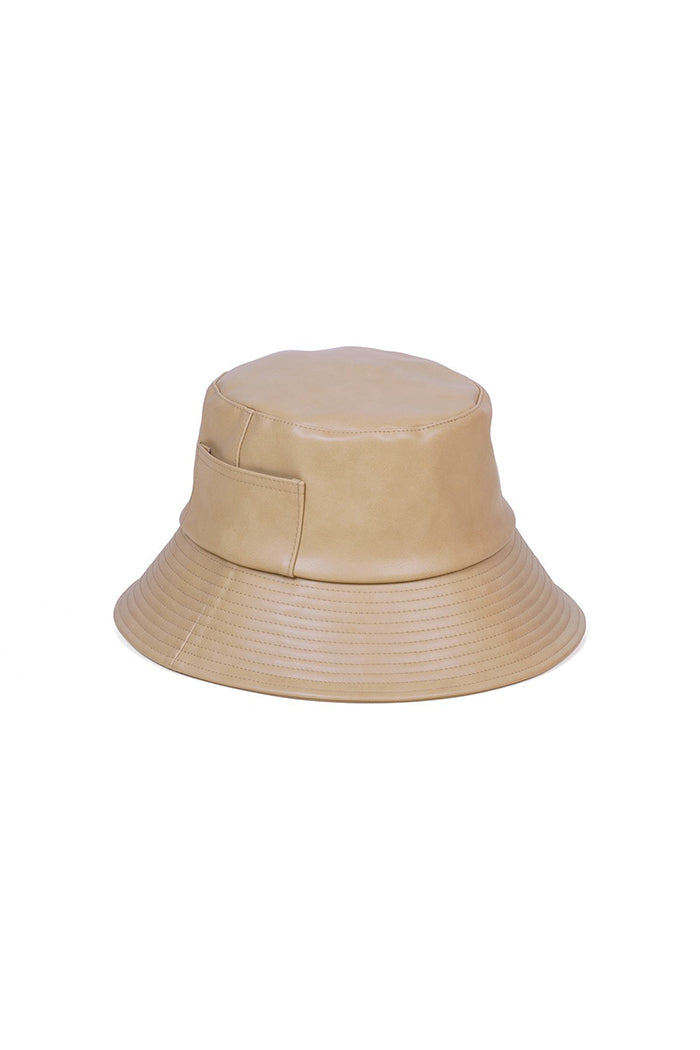 Lack of Color Wave bucket hat camel vegan | pipe and row seattle boutique 