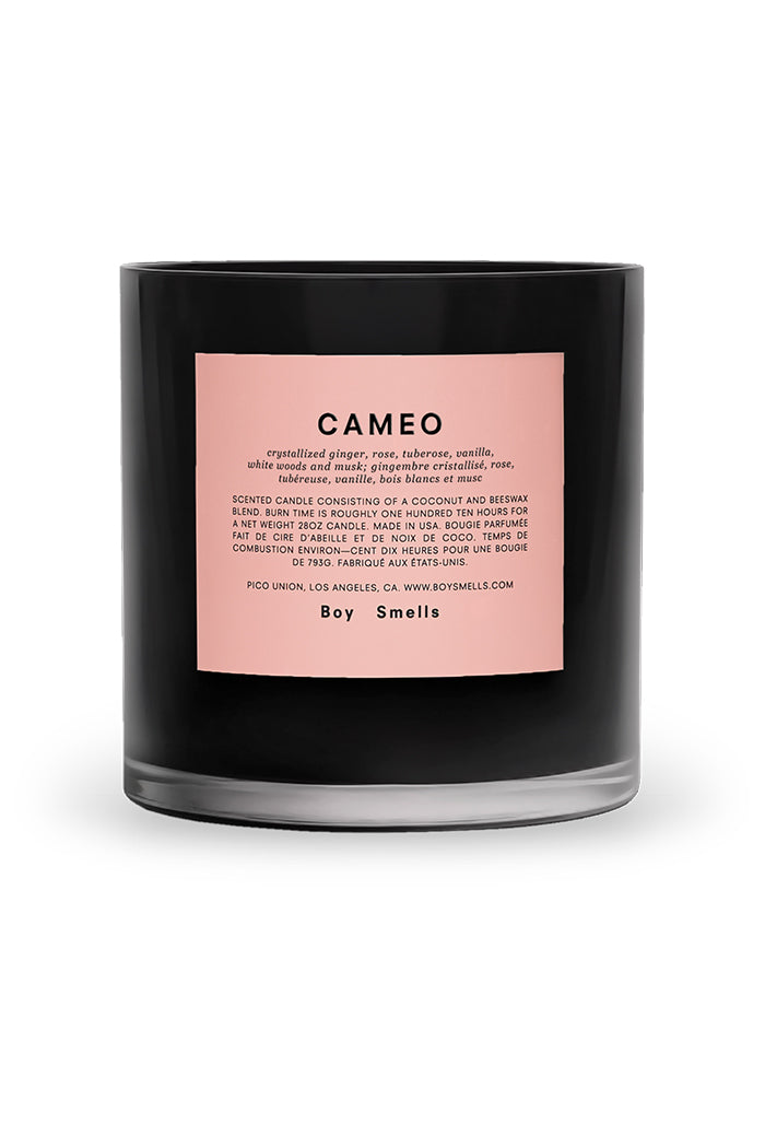 Boy Smells cameo three wick large magnum 28 oz candle | Pipe and Row