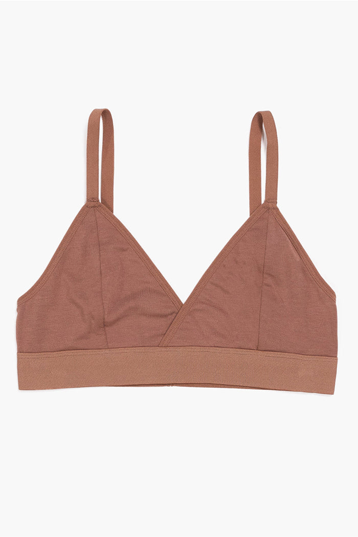 Richer Poorer classic bralette latte brown | Pipe and Row boutique Seattle