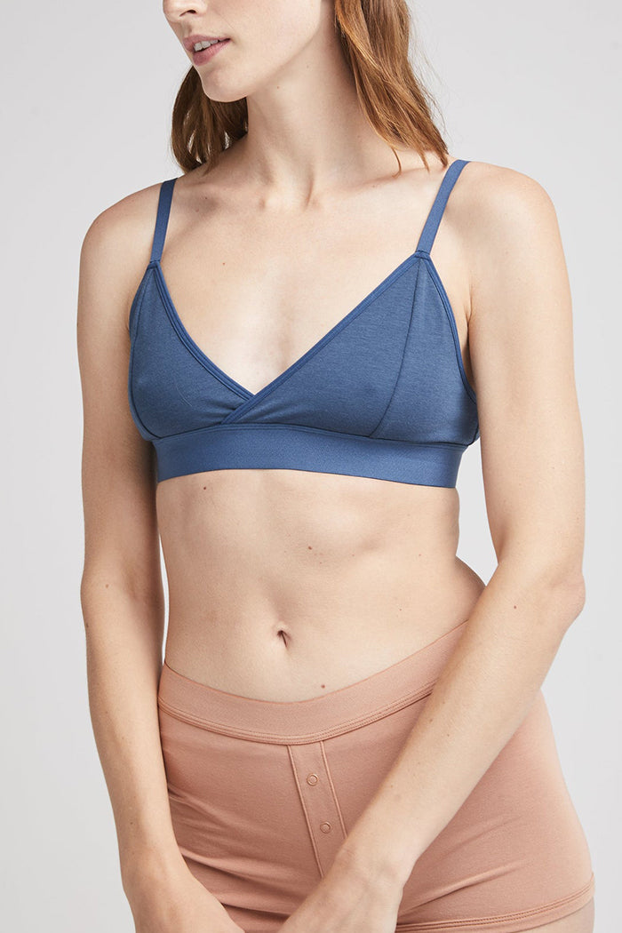 Richer Poorer moonlit ocean classic bralette intimates | Pipe and Row boutique Seattle 