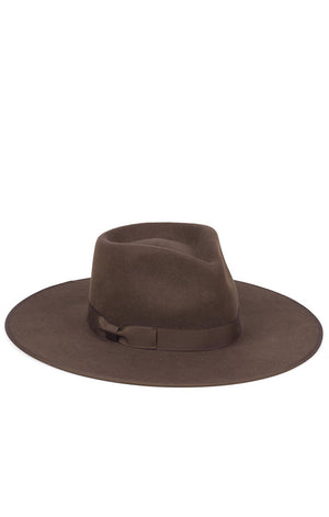 Lack of Color Coco Rancher fedora hat dark chocolate brown | Pipe and Row