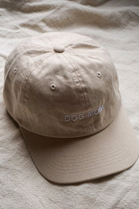 DOG MOM Intentionally Blank dad hat sand | pipe and row boutique seattle