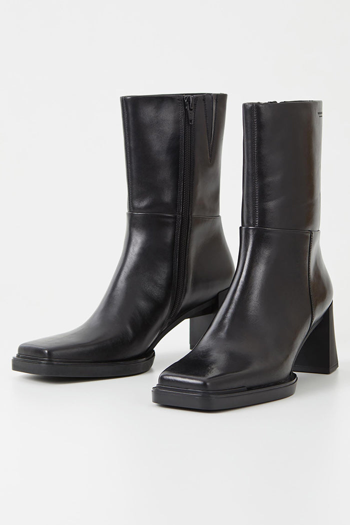Vagabond square toe Edwina heeled ankle mid boot | Pipe and Row Seattle ...