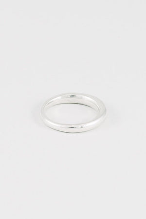 wolf circus jewelry emeile ring simple sterling silver | pipe and row