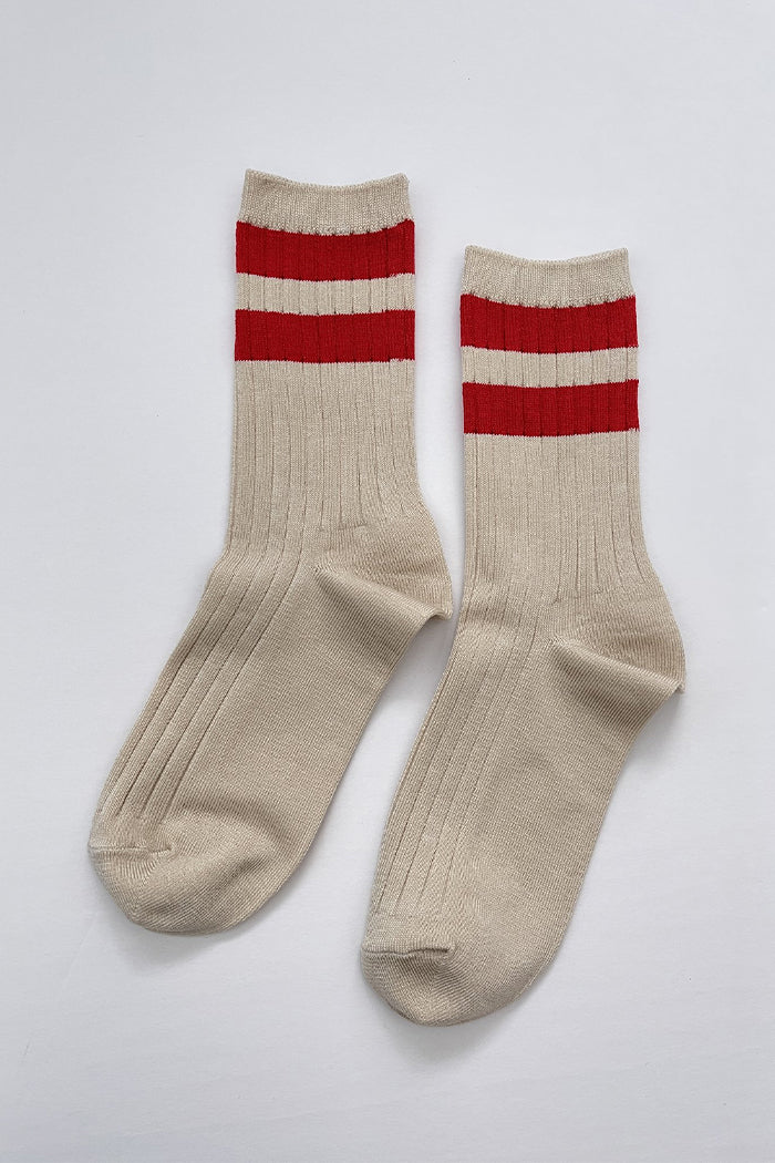 Le Bon Shoppe ribbed her varsity socks | Pipe and Row Seattle Boutique
