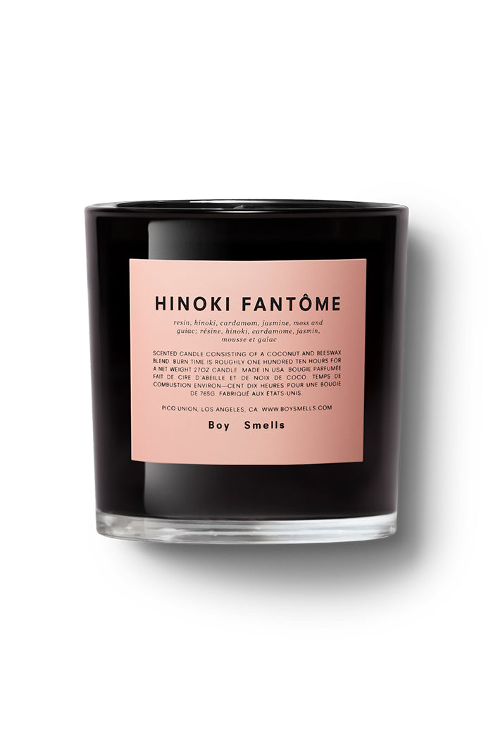 Boy Smells Hinoki Fantome large magnum candle | pipe and row boutique Seattle