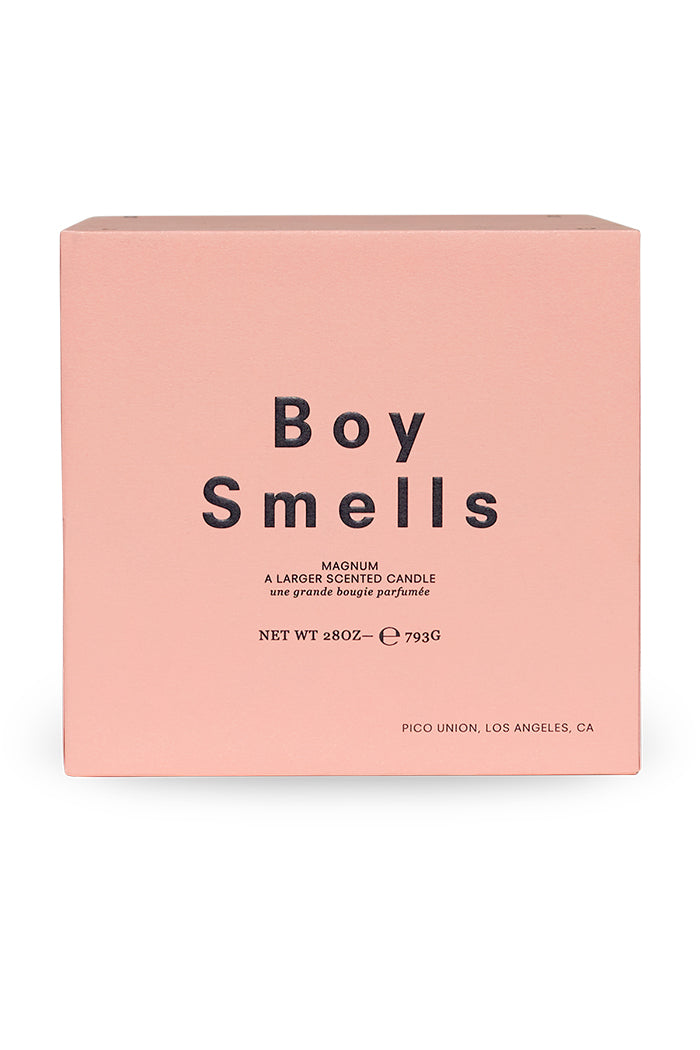 Boy Smells Cedar Stack triple wick large 28oz magnum candle | Pipe and Row