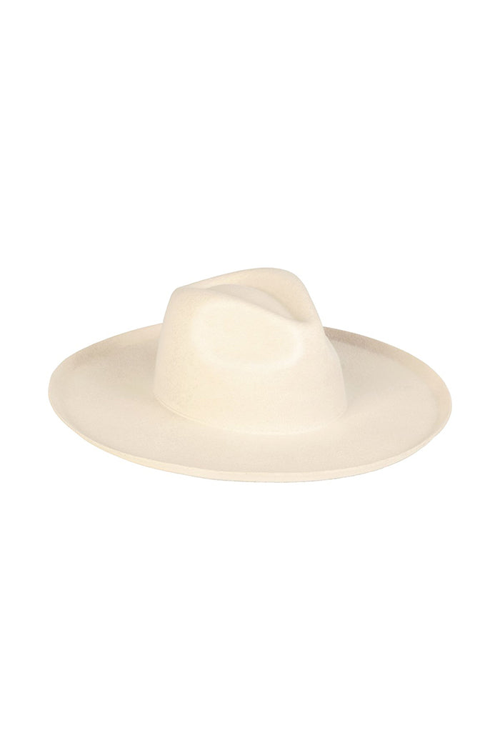 Lack of Color plain simple Melodic wool fedora ivory | Pipe and Row boutique