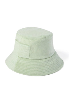 Lack of Color Wave bucket hat mint green terry | pipe and row