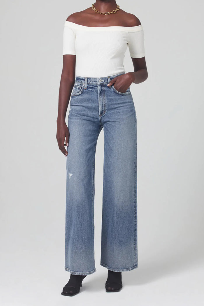 Citizens of Humanity Paloma wide leg baggy jean ascent | PIPE AND ROW