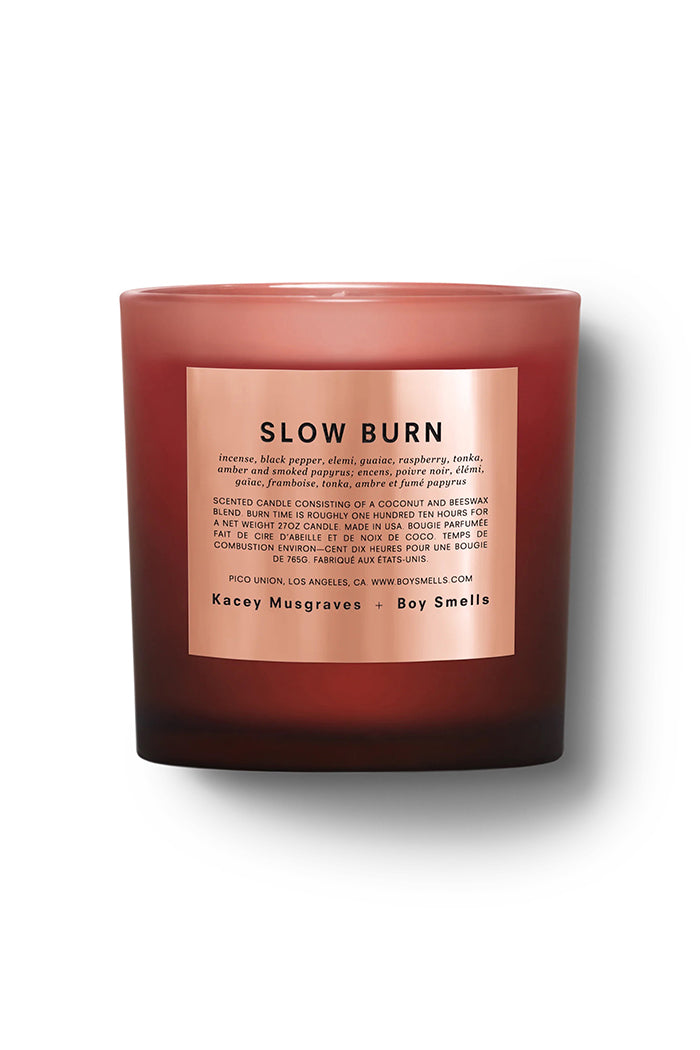 Boy Smells Slow Burn kayce musgrace magnum candle | Pipe and Row