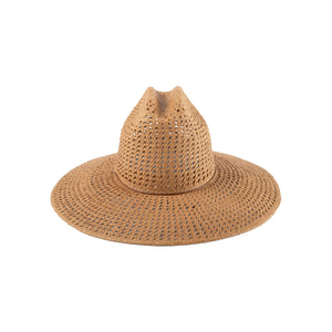 Lack of Color the Vista large brim straw hat cesca brown | Pipe and Row